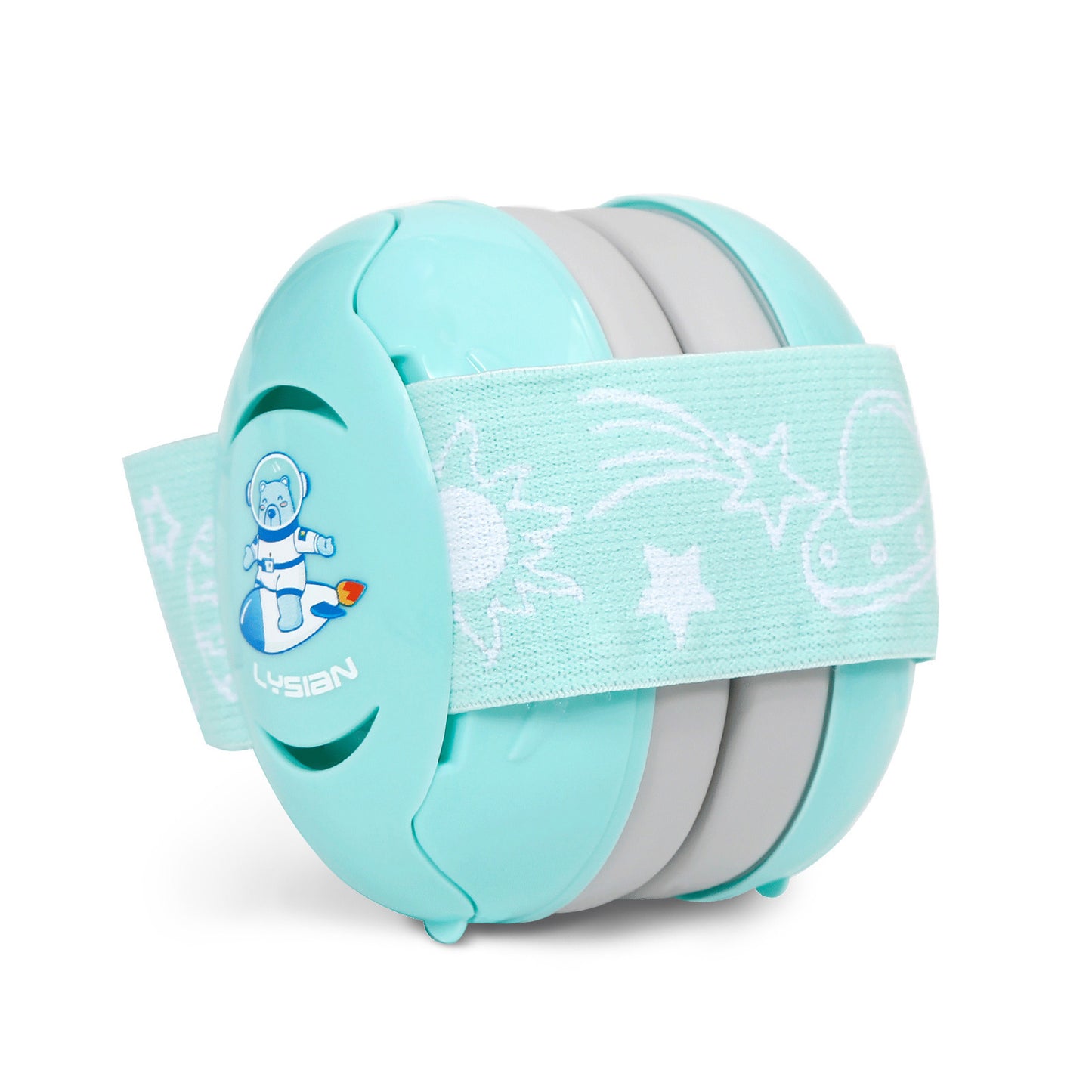 Baby Ear Muffs Noise Blocking for Infants with Elastic Headband,Hearing Protection Earmuffs for Sleep, Travel