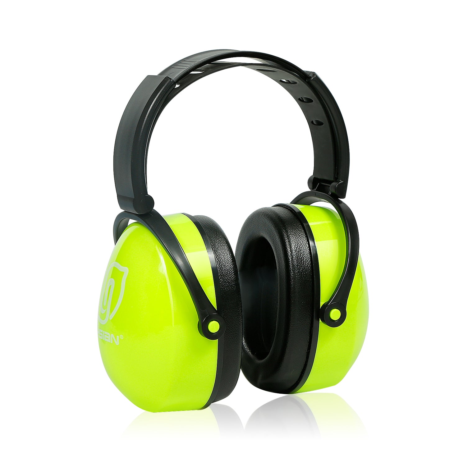 Foldable Noise Cancelling Earmuffs,Industry Ear Protection Muffs for Work, Shooting, Mowing, Airport by LYSIAN