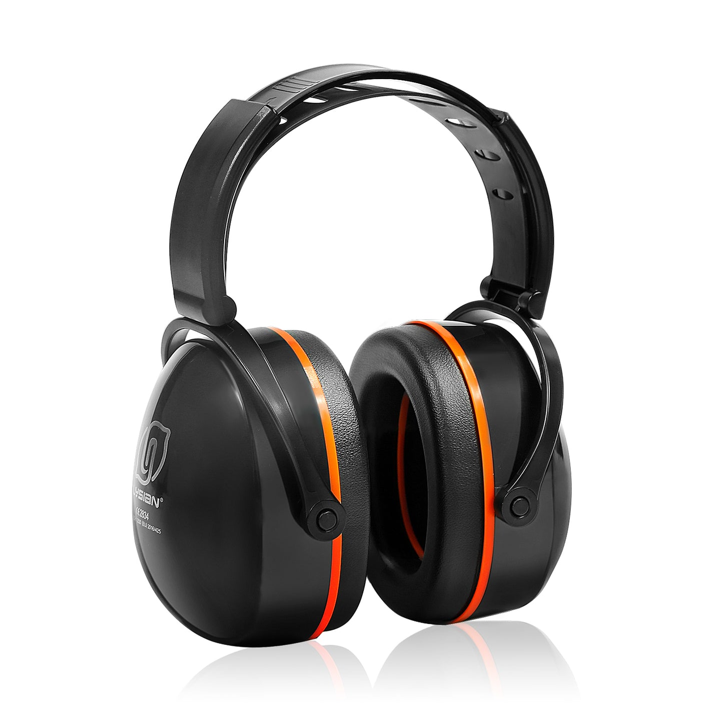 Foldable Noise Cancelling Earmuffs,Industry Ear Protection Muffs for Work, Shooting, Mowing, Airport by LYSIAN