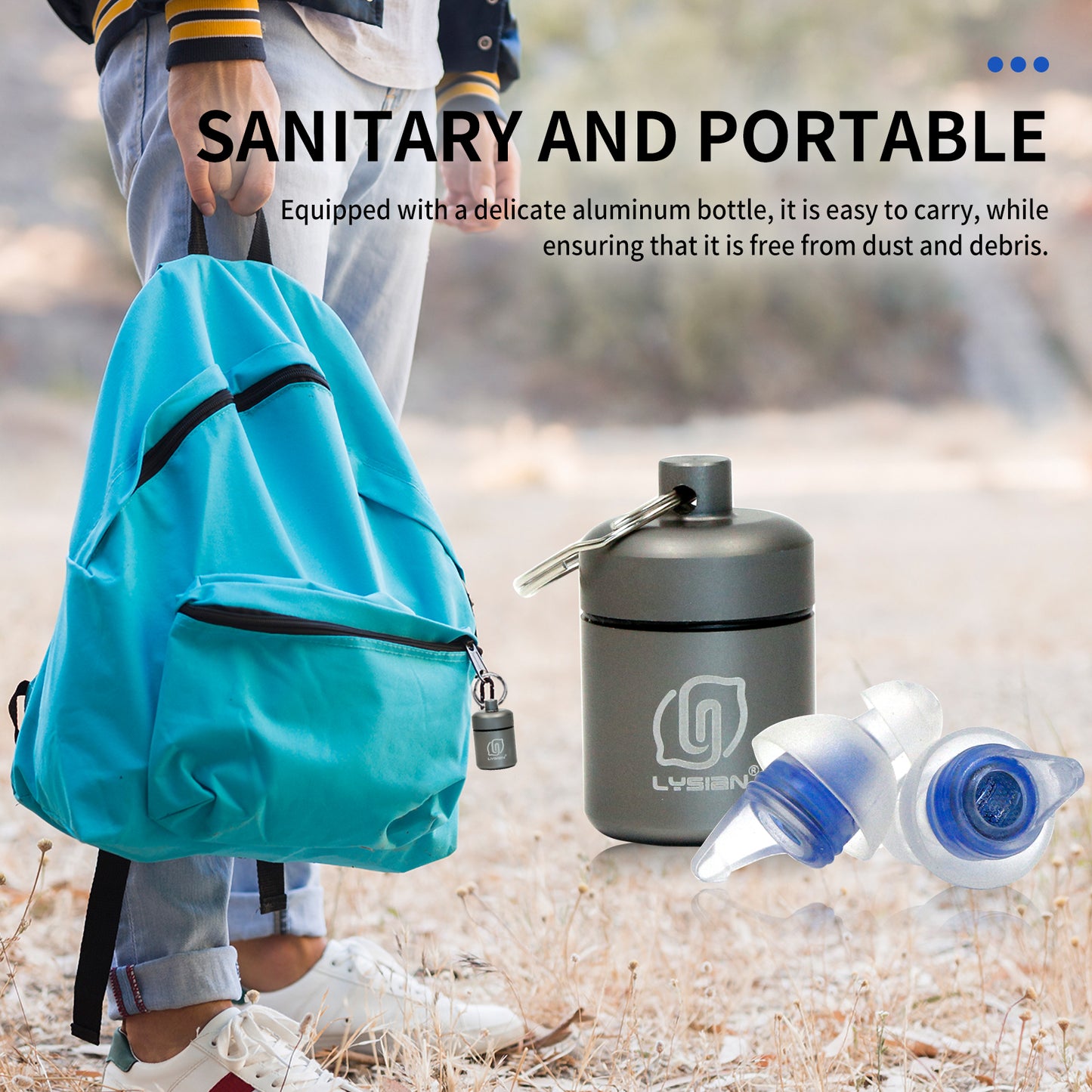 High Fidelity Concert Ear Plugs 2 Pairs, Musician EarPlugs SNR 23 dB for Music Festivals, Drummers, DJS,Motorcycles, Raves, and Games