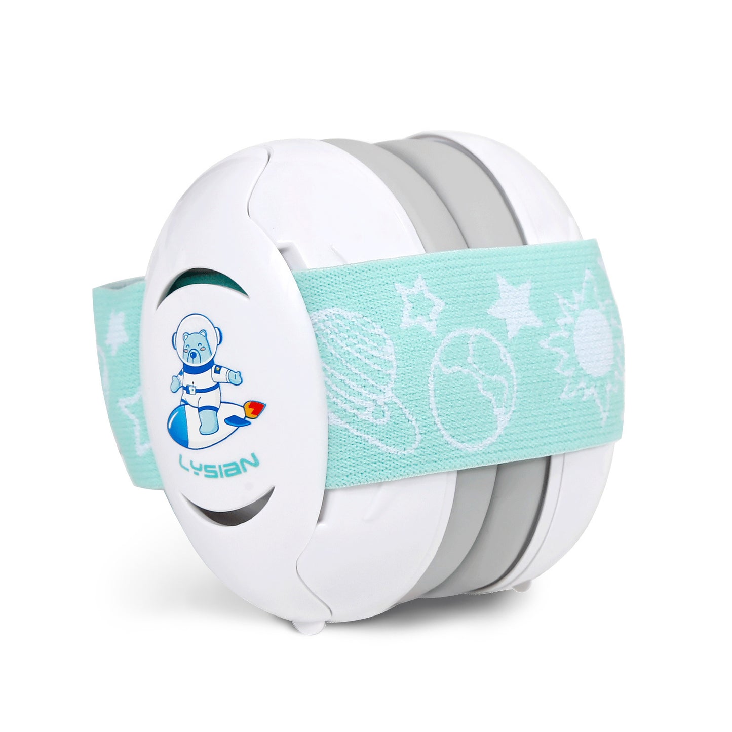 Baby Ear Muffs Noise Blocking for Infants with Elastic Headband，Hearing Protection Earmuffs for Sleep, Travel